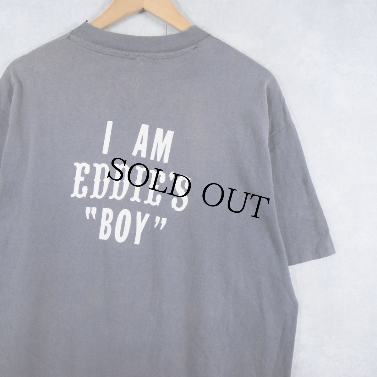 画像2: 80〜90's "EDDIE RONE" ブタプリントTシャツ (2)