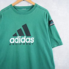 画像1: 90〜2000's adidas EQUIPMENT ロゴプリントTシャツ (1)