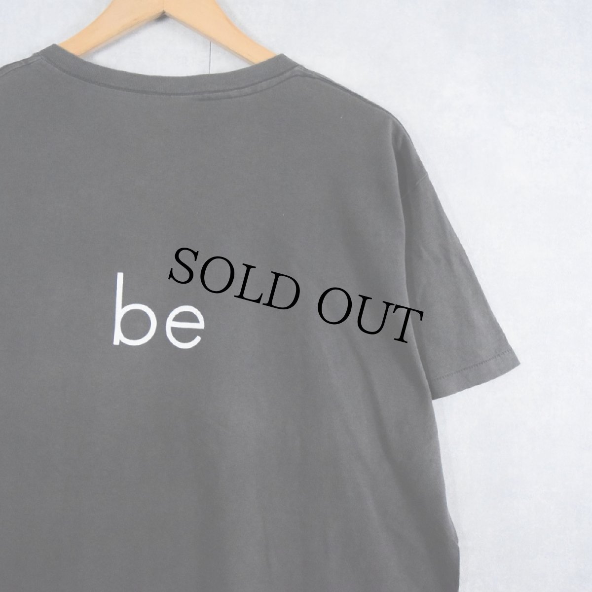 画像2: 90's Calvin Klein "CK-be" 香水 ロゴプリントTシャツ (2)