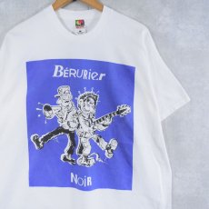 画像1: 【SALE】 B?rurier Noir CANADA製 パンク・ロックバンドツアーTシャツ XL (1)