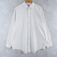 画像1: 90's Brooks Brothers USA製 コットンボタンダウンシャツ SIZE16 1/2-4 (1)