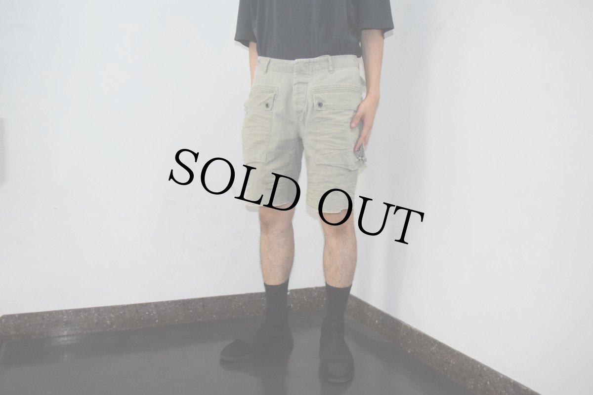 画像3: POLO Ralph Lauren "MILITARY TYPE" ヘリンボーンツイル コットンカーゴショーツ W36 (3)