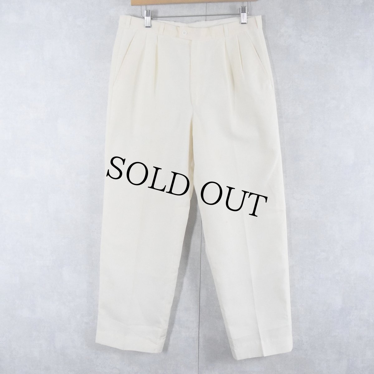 画像2: カスリデザイン 2タックスラックス W32 (2)