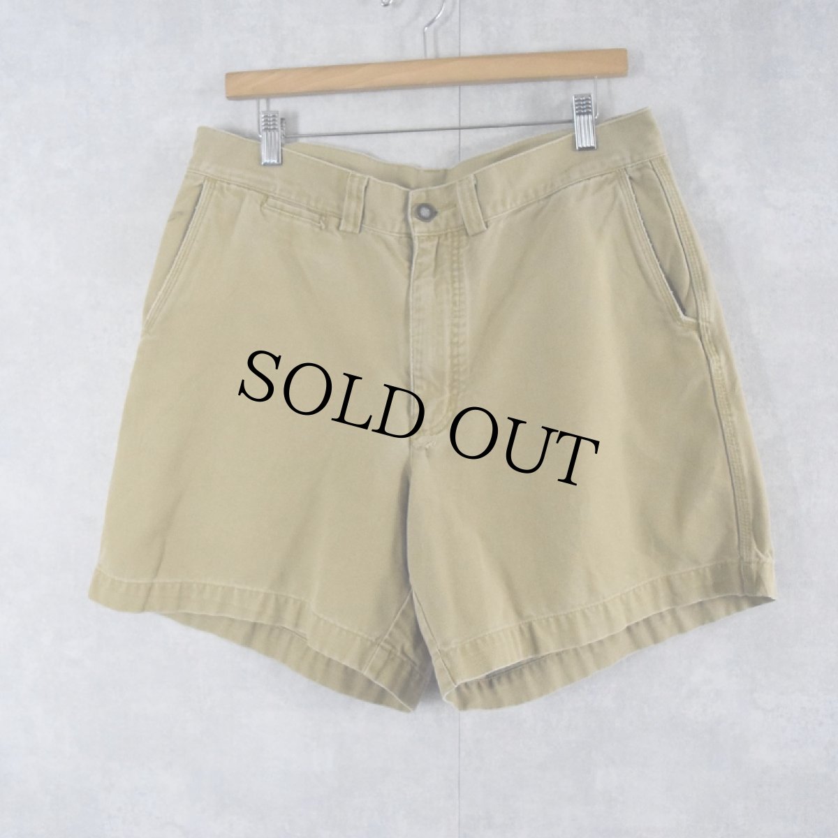 画像2: 90's Patagonia 雪なしタグ コットンダックショーツ W34 (2)