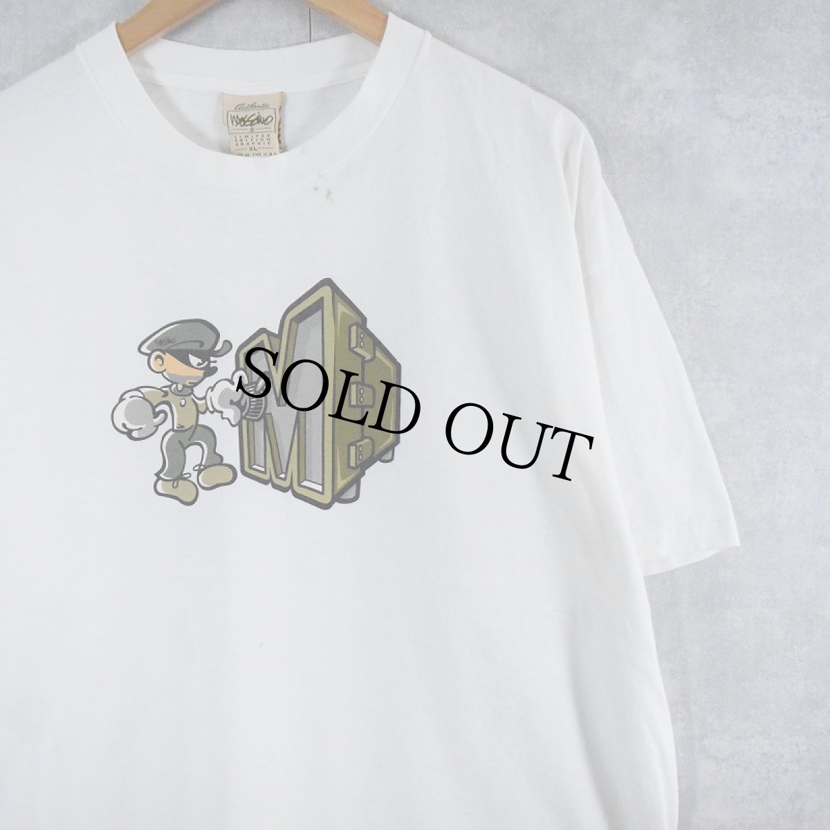 画像1: 90's MOSSIMO USA製 キャラクタープリントTシャツ XL (1)