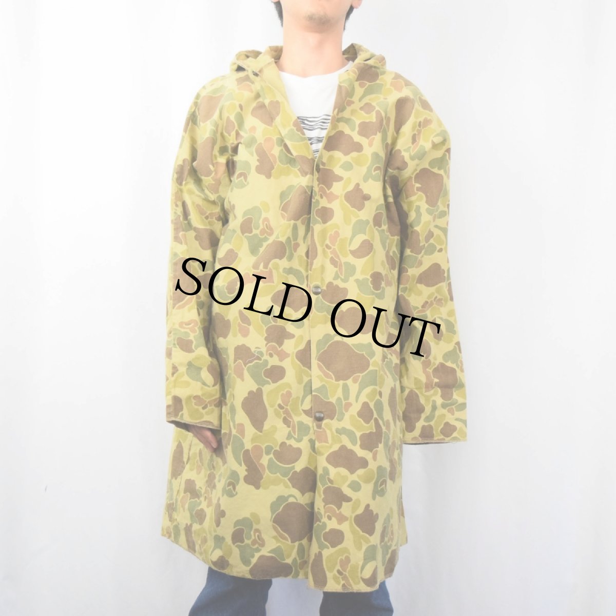 画像4: ダックハンターカモ フーデッド コットンコート (4)