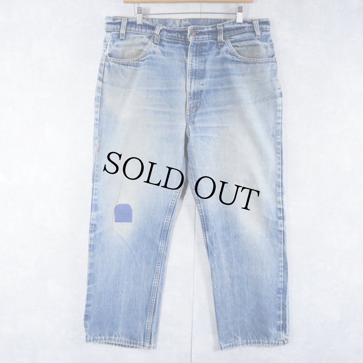 画像1: 80's Levi's 519 デニムパンツ W35 (1)