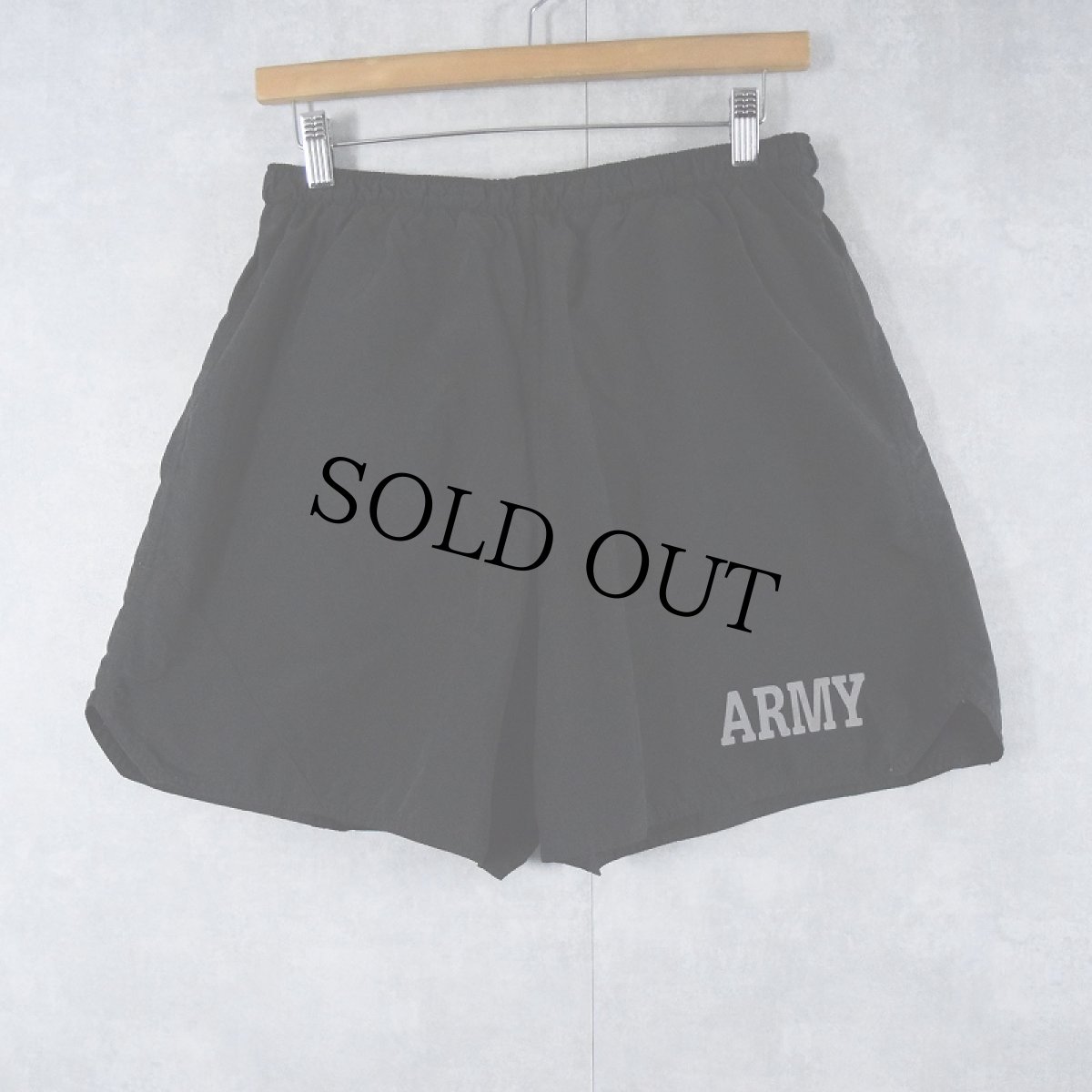画像1: U.S.ARMY PFU トレーニングショーツ MEDIUM (1)