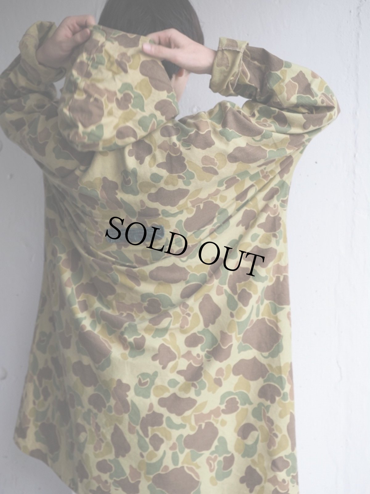 画像2: ダックハンターカモ フーデッド コットンコート (2)