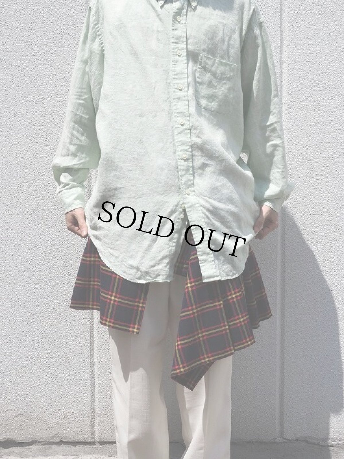 画像4: タータンチェック柄 キルトスカート (4)