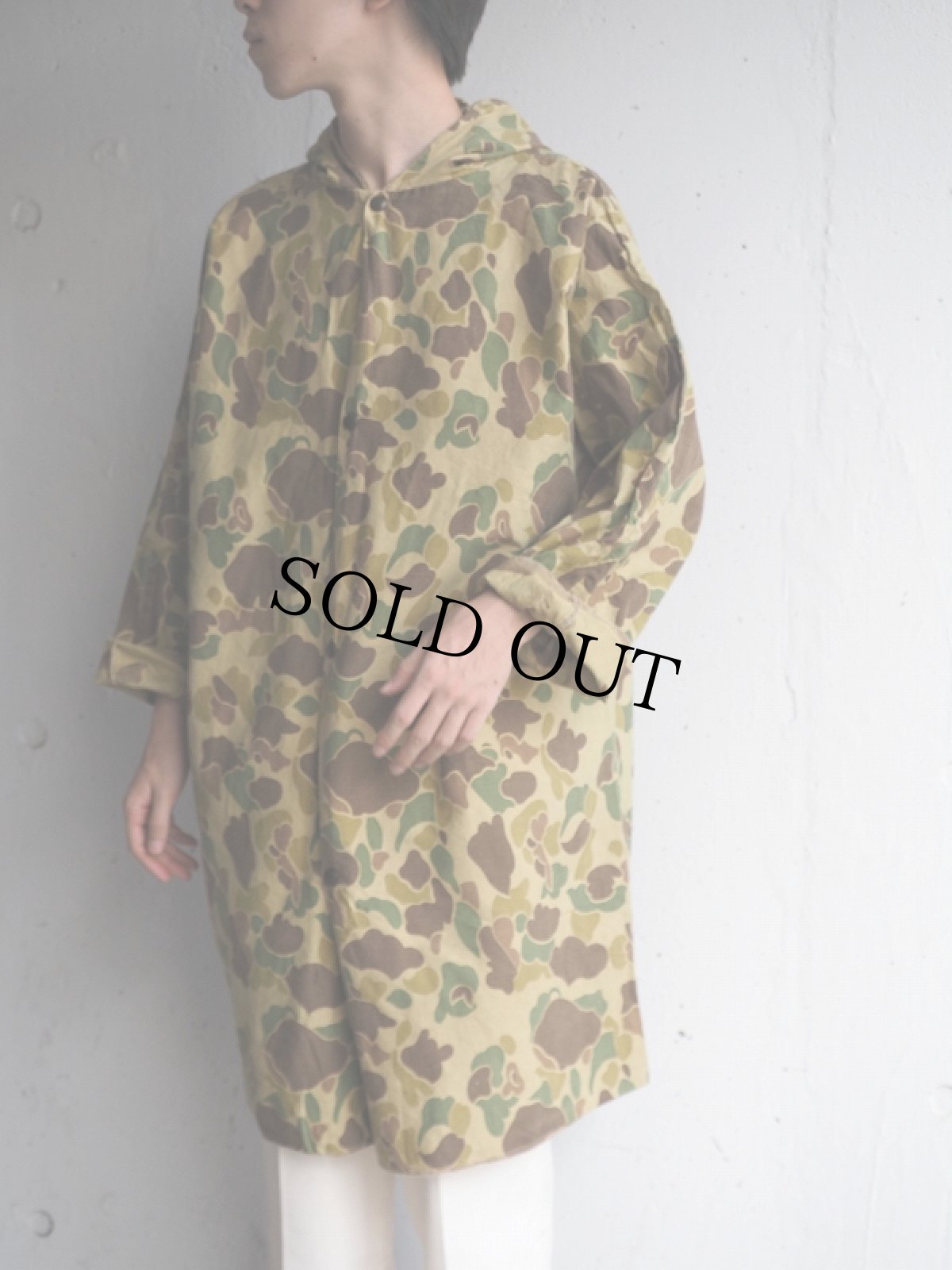 画像3: ダックハンターカモ フーデッド コットンコート (3)