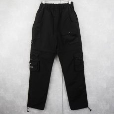 画像3: 【SALE】 Kiy.Tech ドッキングデザイン ナイロンカーゴパンツ M (3)