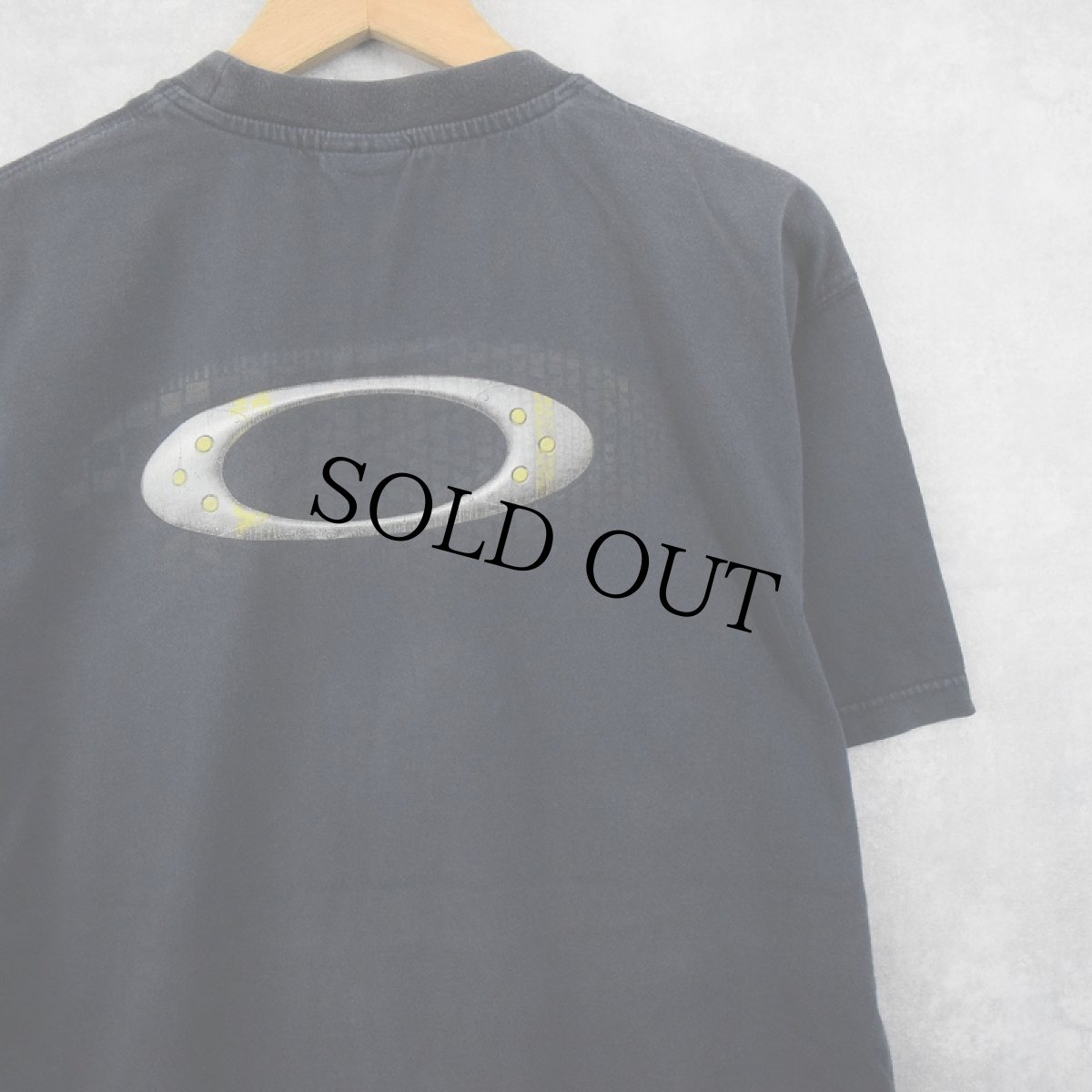 画像2: OAKLEY ロゴプリントTシャツ DARK NAVY L (2)