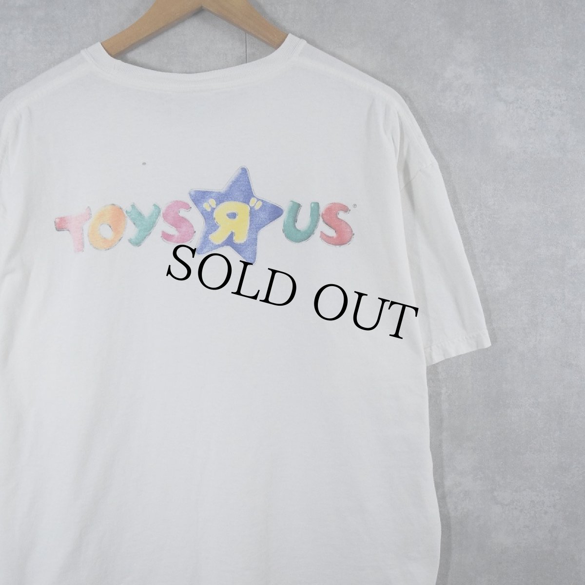 画像2: TOYS“Я”US 企業ロゴプリントTシャツ XL (2)