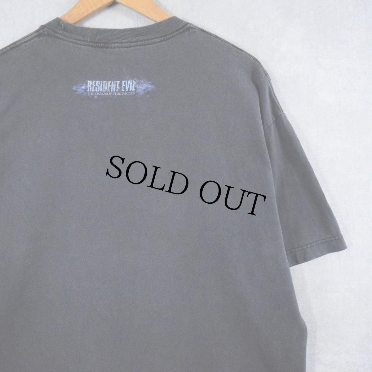 画像3: BIOHAZARD THE DARKSIDE CHRONICLES ギミックプリントTシャツ BLACK XL (3)