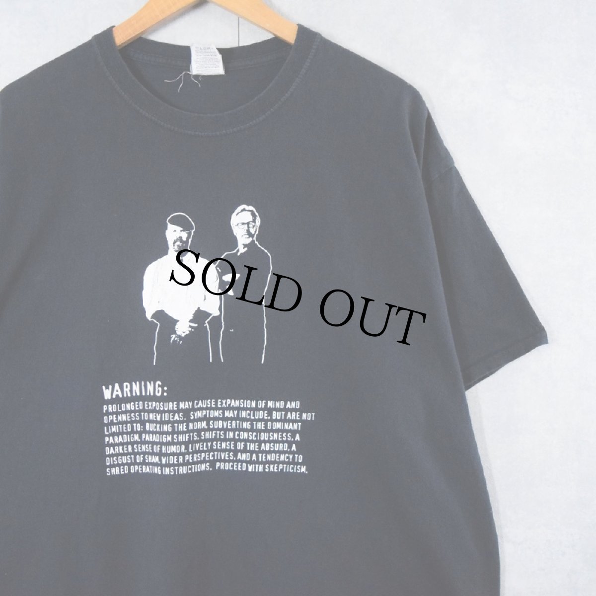 画像1: Hyneman and Savage "MythBusters" 実験番組 ツアーTシャツ 2XL (1)