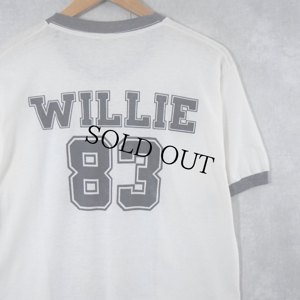 画像2: 1983 Willie Nelson USA製 "I WANT YOU FOR WILLIE NELSON'S..." カントリーシンガーTシャツ XL (2)