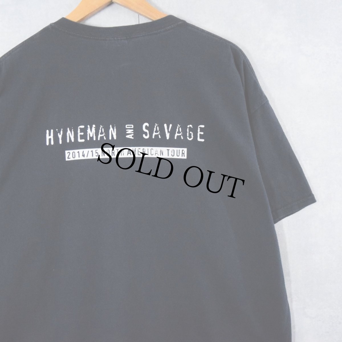 画像2: Hyneman and Savage "MythBusters" 実験番組 ツアーTシャツ 2XL (2)