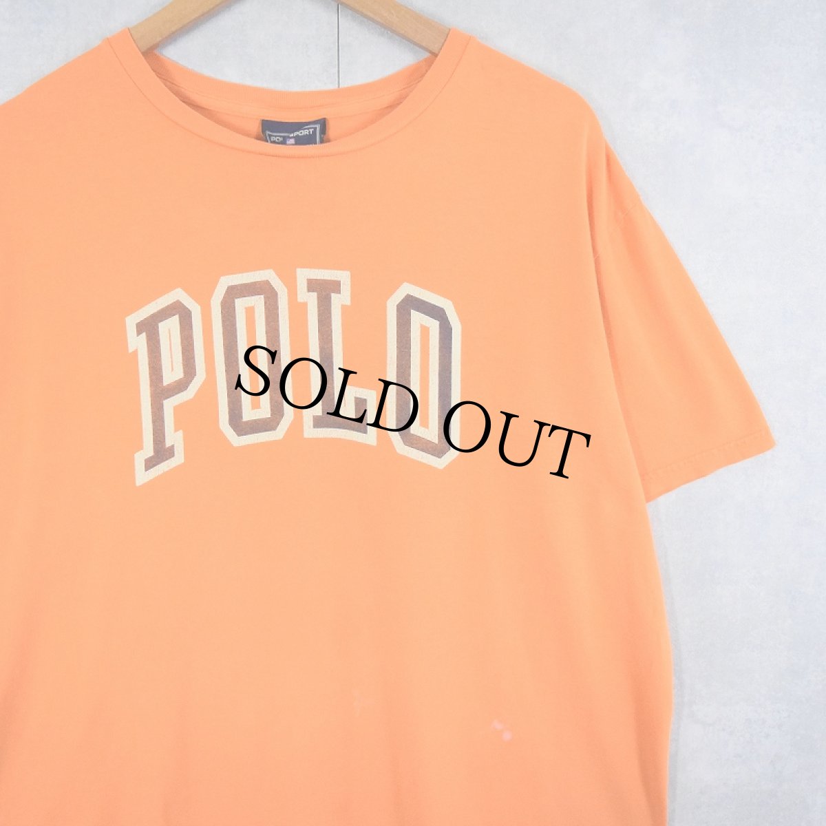 画像1: 90's POLO SPORT Ralph Lauren ロゴプリントTシャツ L (1)
