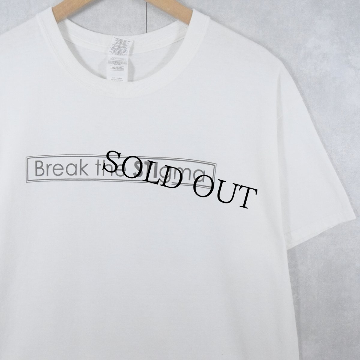 画像2: "TOP10 REASONS TO GET TESTED" シュールイラスト エロプリントTシャツ L (2)