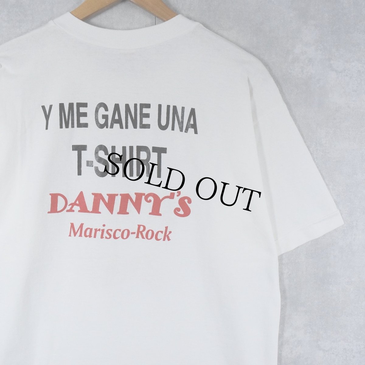 画像2: 90's Budweiser "JUGUE CONTRA LA BUD GIRL" ビールメーカープリントTシャツ XL (2)