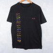 【ヴィンテージ】　アート　ゴッホ　Tシャツ　名画　古着 used TSM3 古着 ゴッホ アートTシャツ 名画 コラージュ ひまわり他 芸術