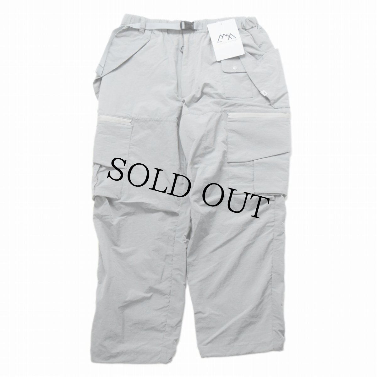 画像1: COMFY OUTDOOR GARMENT "CARGO PANTS" ICE GRAY【L】 (1)
