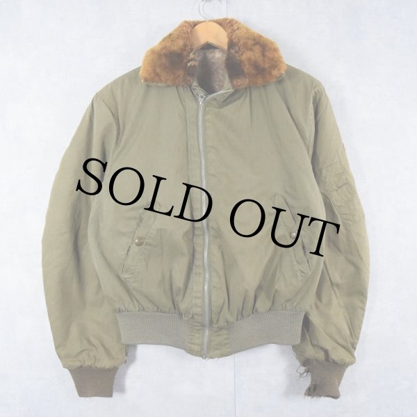 40s 40年代 USAAF B-15 フライトジャケット ボアジャケット ミリタリー