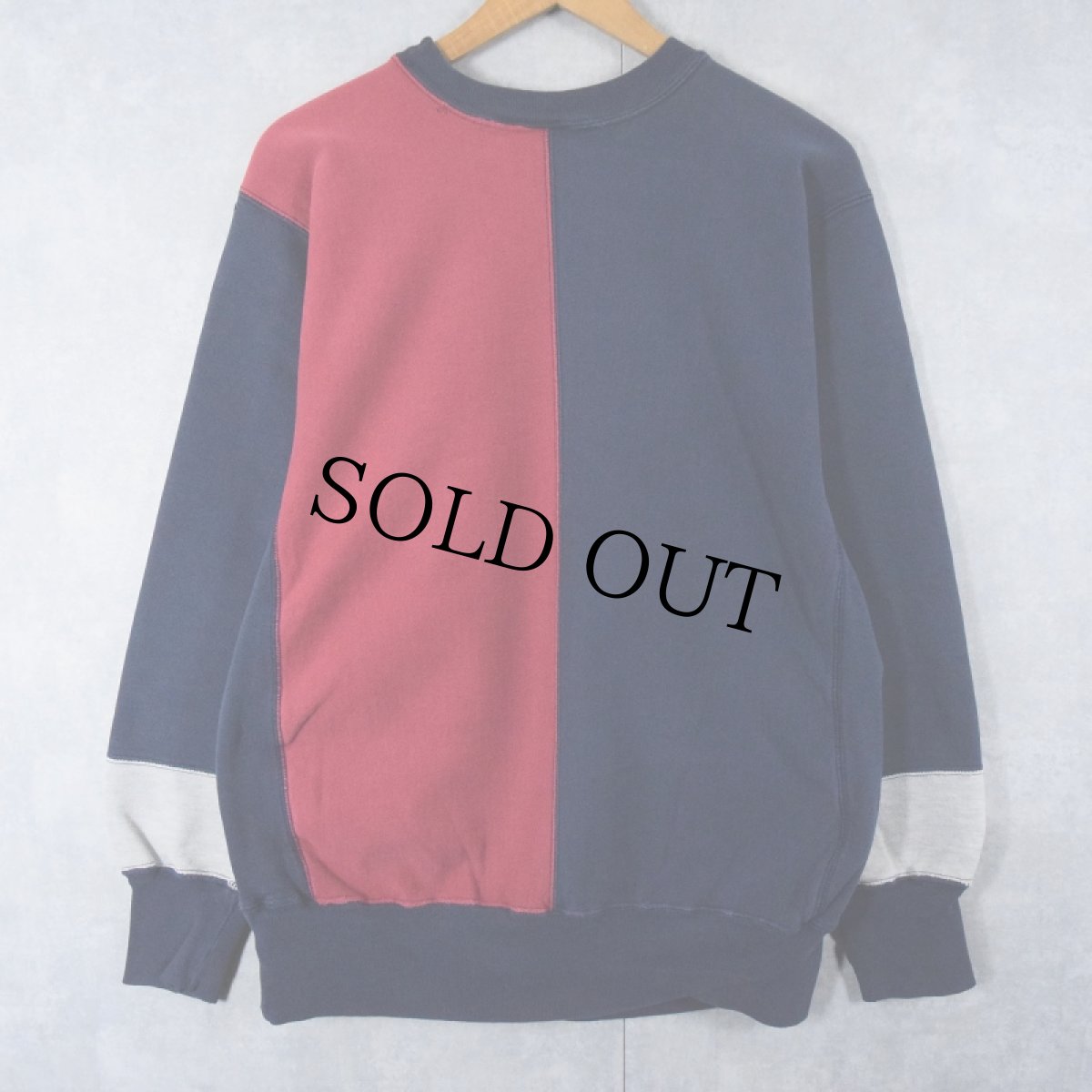 画像2: 90's Champion REVERSE WEAVE USA製 クレイジーパターンスウェット XL (2)