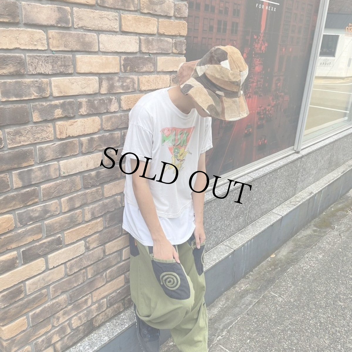 画像4: 90's MASK 映画 キャラクタープリントTシャツ XL (4)