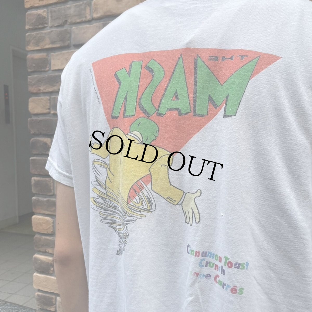 画像3: 90's MASK 映画 キャラクタープリントTシャツ XL (3)