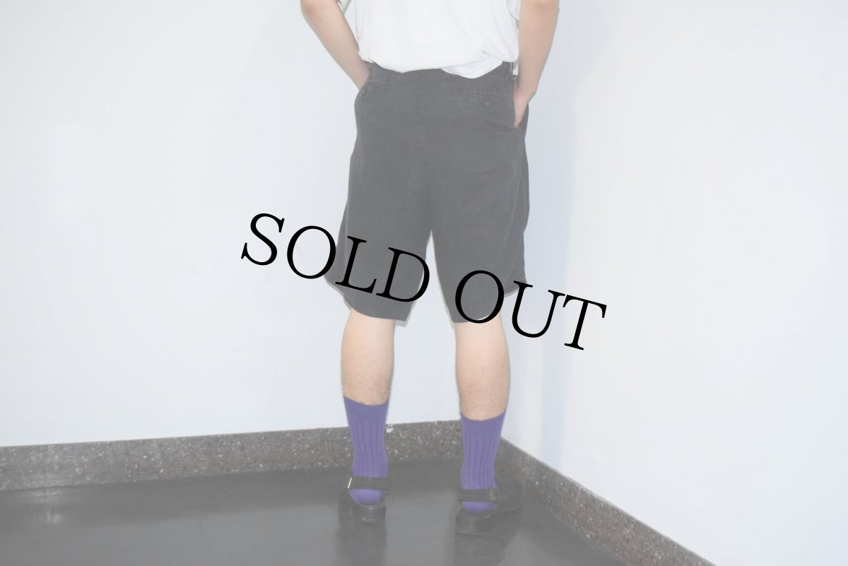 画像3: NAUTICA 2タック リネンショーツ W35 (3)