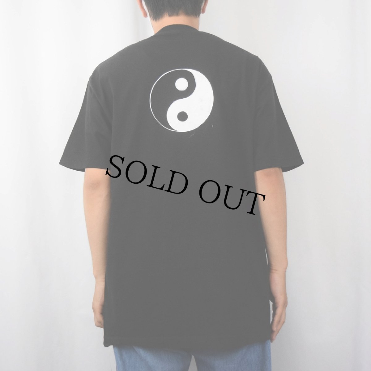 画像5: 陰陽プリントTシャツ L (5)