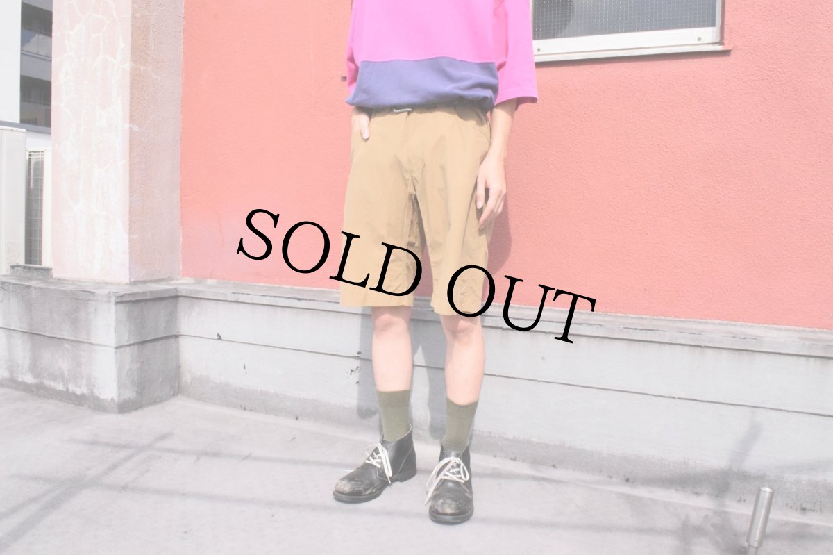 画像4: ARC'TERYX ロゴ刺繍 コットン×ナイロン ショーツ W35 (4)