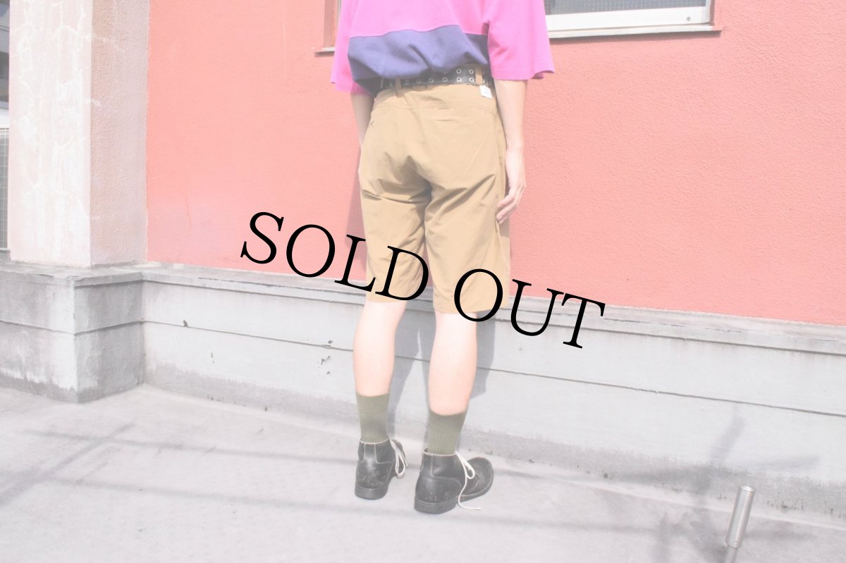 画像5: ARC'TERYX ロゴ刺繍 コットン×ナイロン ショーツ W35 (5)