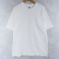 画像1: 90's FRUIT OF THE LOOM USA製 無地Tシャツ L (1)