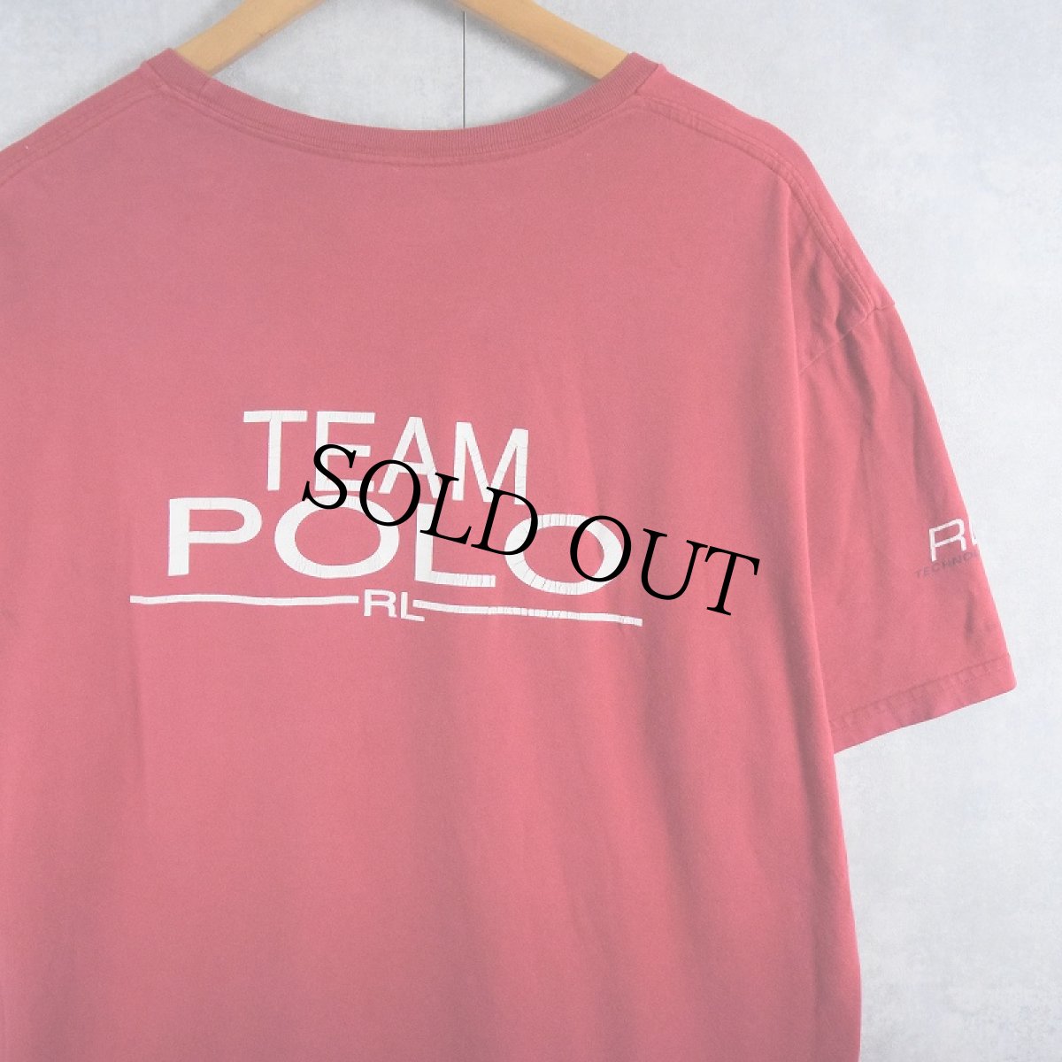 画像1: POLO SPORT Ralph Lauren "TEAM POLO" ポケットTシャツ L (1)