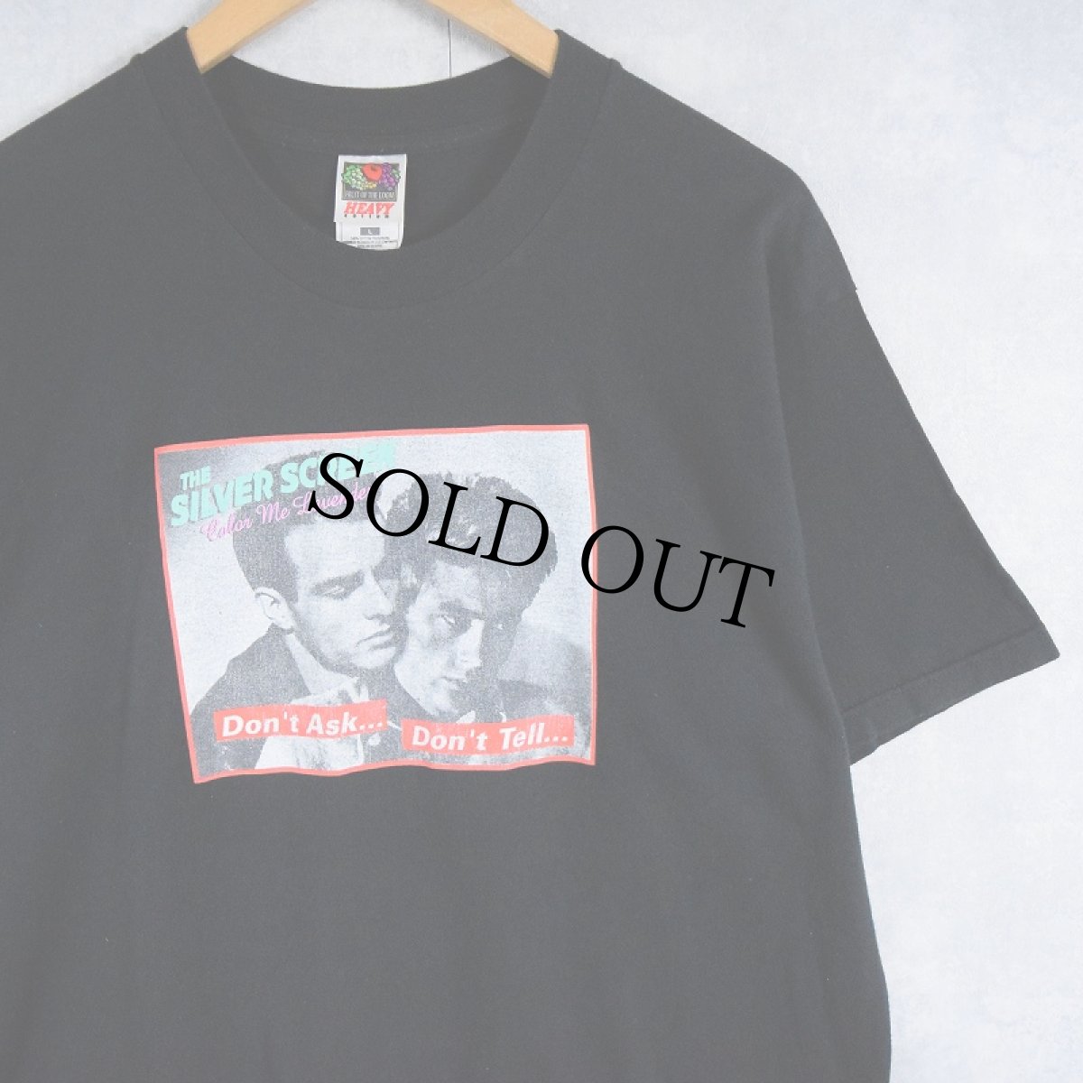 画像1: 90's〜 THE SILVER SCREEN: Color Me Lavender 映画プリントTシャツ BLACK L (1)
