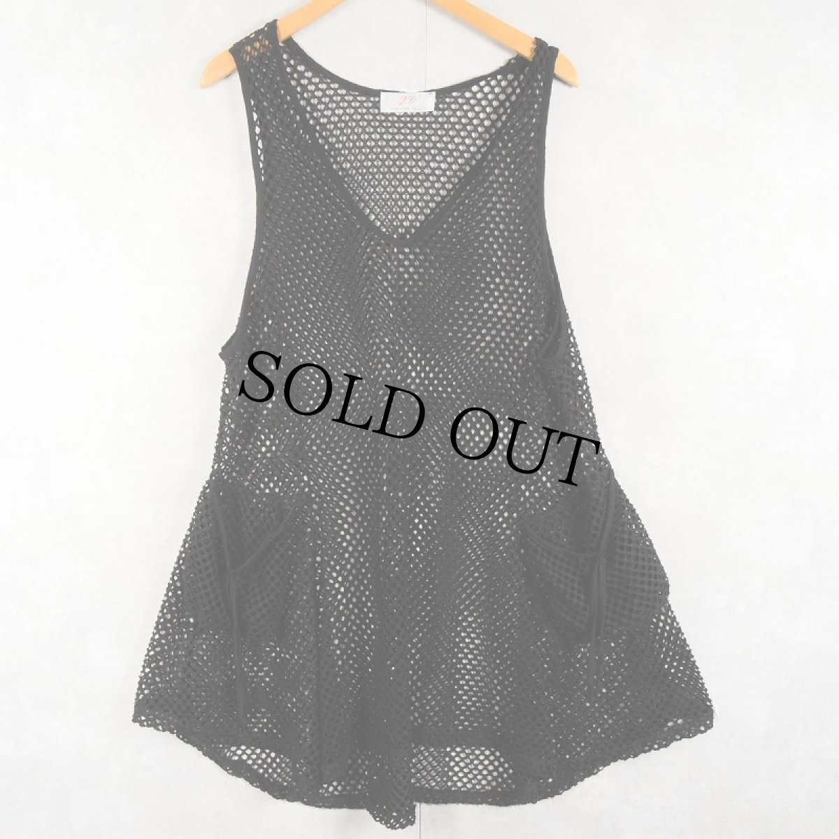 画像3: 2000's 2W PARIS デザインメッシュタンク (3)