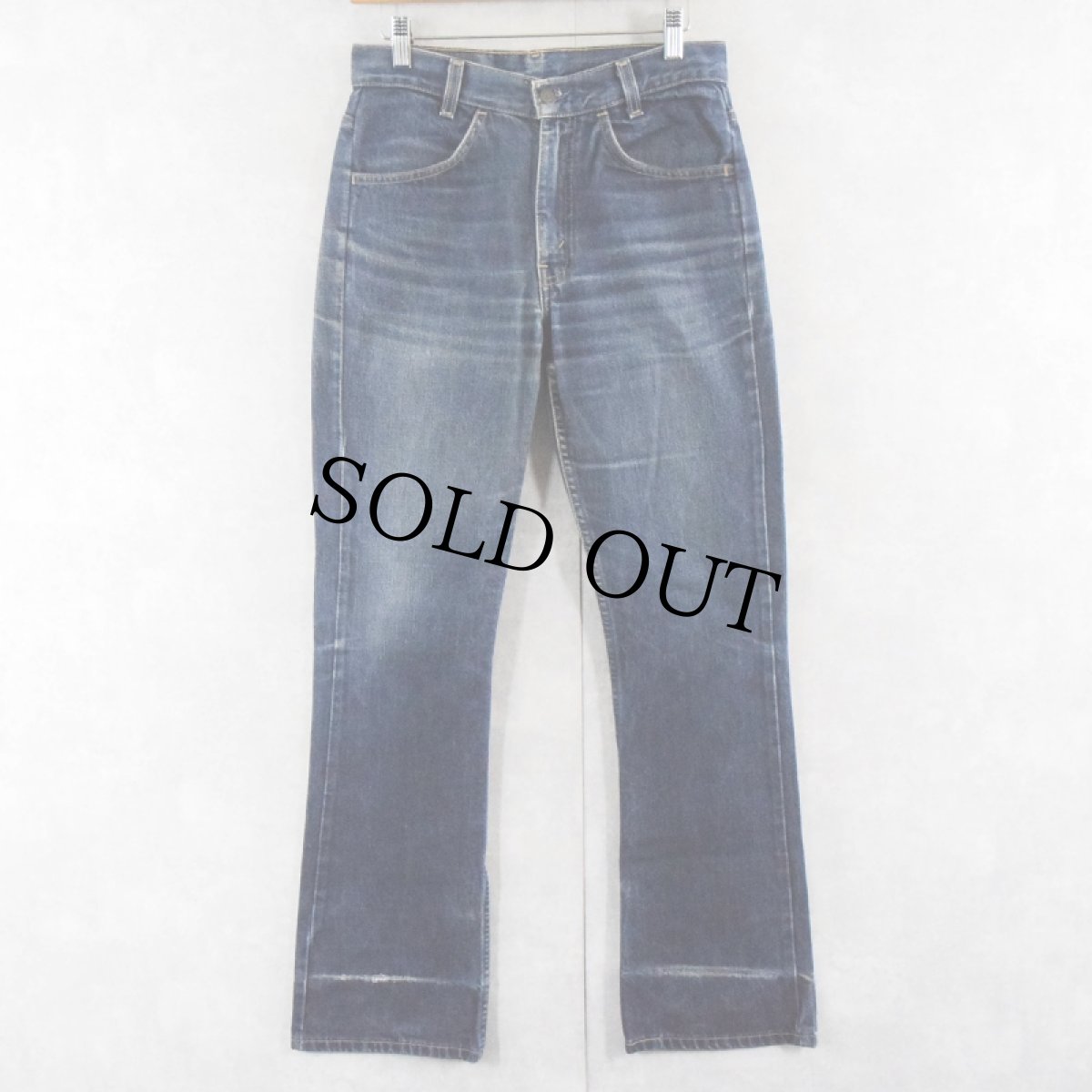 画像1: 2000's Levi's 646 ベルボトムデニムパンツ W30 (1)