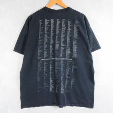 画像2: 【SALE】 2000's GEORGE CARLIN "AN INCOMPLETE LIST OF..." コメディアンプリントTシャツ BLACK 2XL (2)