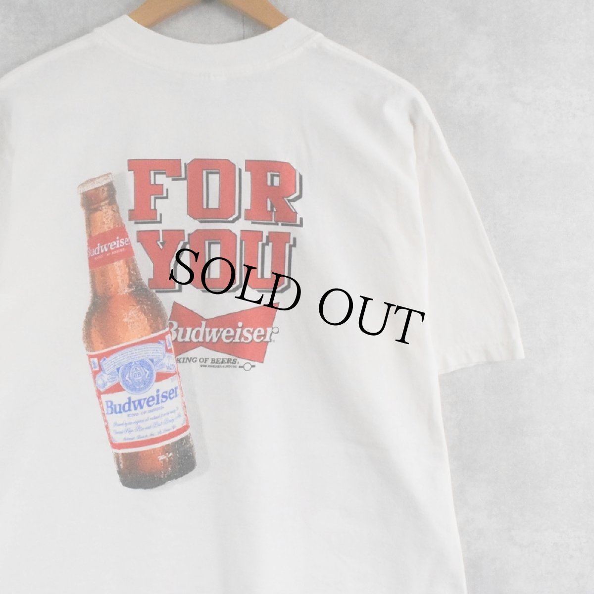 画像2: 90's Budweiser "THIS BUDS..." ビールメーカープリントTシャツ L (2)