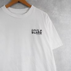 画像2: 90's BAD BOY CLUB "LIFE'S A BEACH" プリントTシャツ (2)
