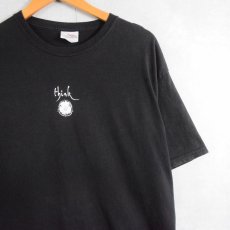画像2: Stan Brakhage "It's okay to think while watching movies." メッセージプリントTシャツ L (2)