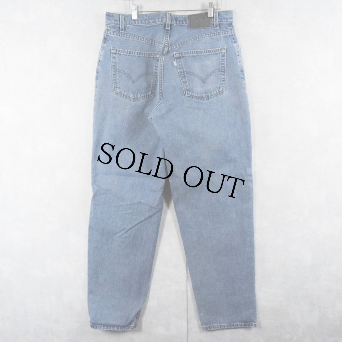 画像2: 90's Levi's SILVER TAB USA製 "LOOSE" デニムパンツ W33 (2)