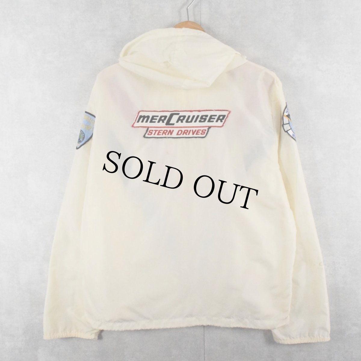 画像2: 60's パッチ付き ナイロンジャケット (2)