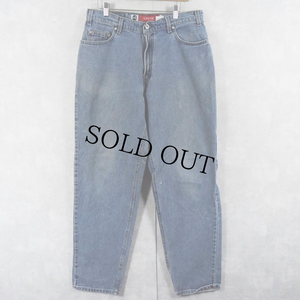 画像1: 90's Levi's SILVER TAB USA製 "LOOSE" デニムパンツ W33 (1)