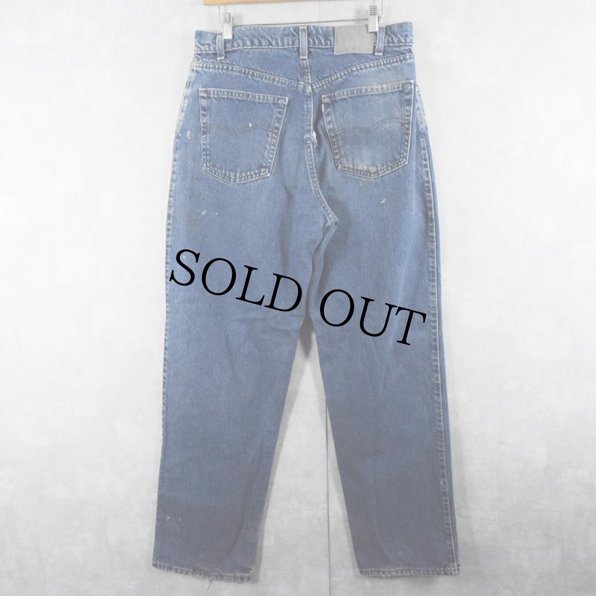 画像2: 90's Levi's SILVER TAB USA製 "Loose" ペンキペイントデニムパンツ W32 (2)