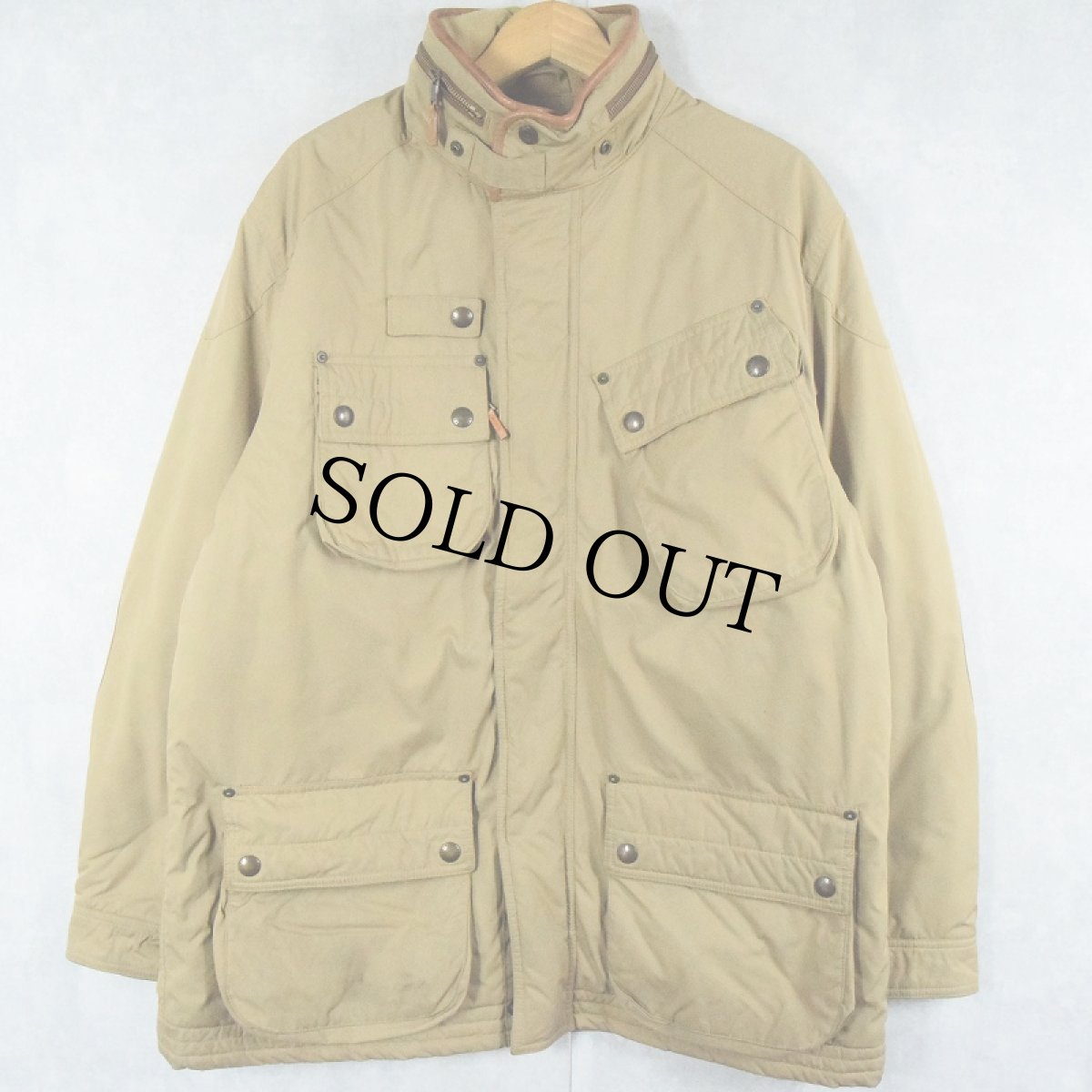 画像1: POLO Ralph Lauren 中綿入り フィールドジャケット L (1)