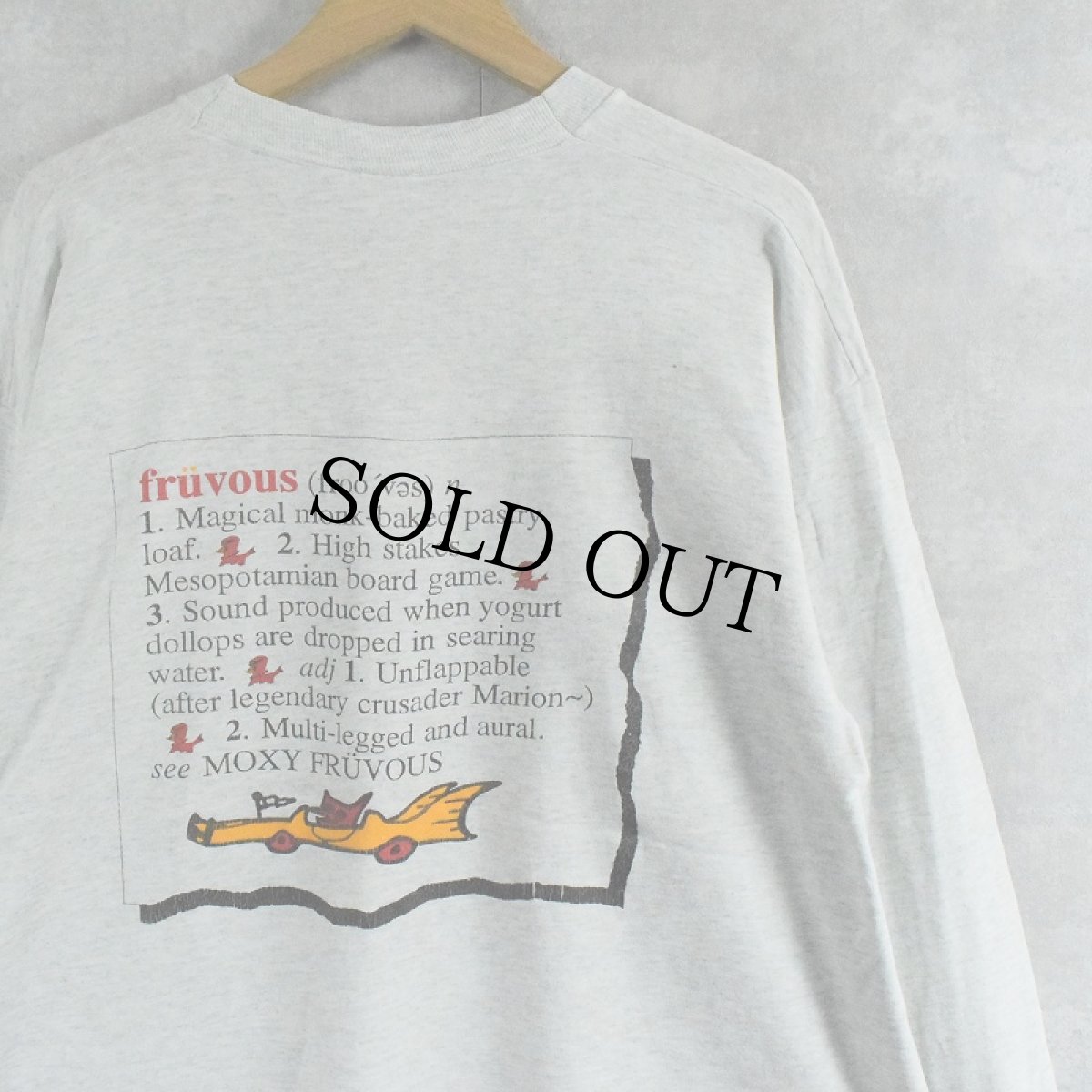 画像2: 90's Moxy Fruvous USA製 フォークポップバンドロンT XL (2)